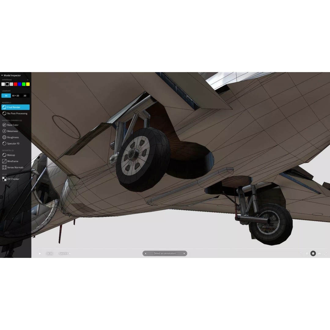 Embraer Phenom 300 3D Model – Low Poly Animated Jet, FBX, OBJ