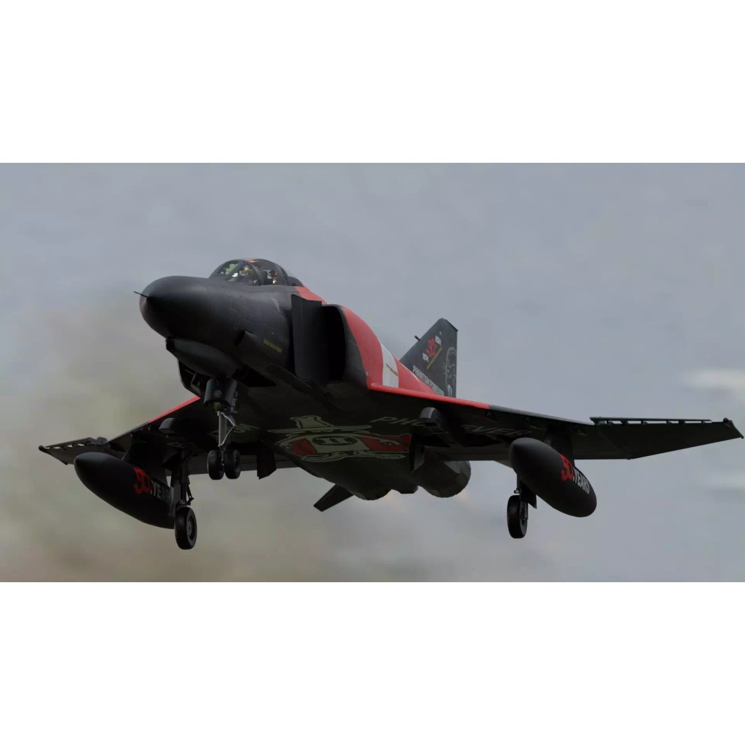 F4 Phantom 2 3D Model – Fully Rigged Low-Poly Game Asset, Blender - View 11