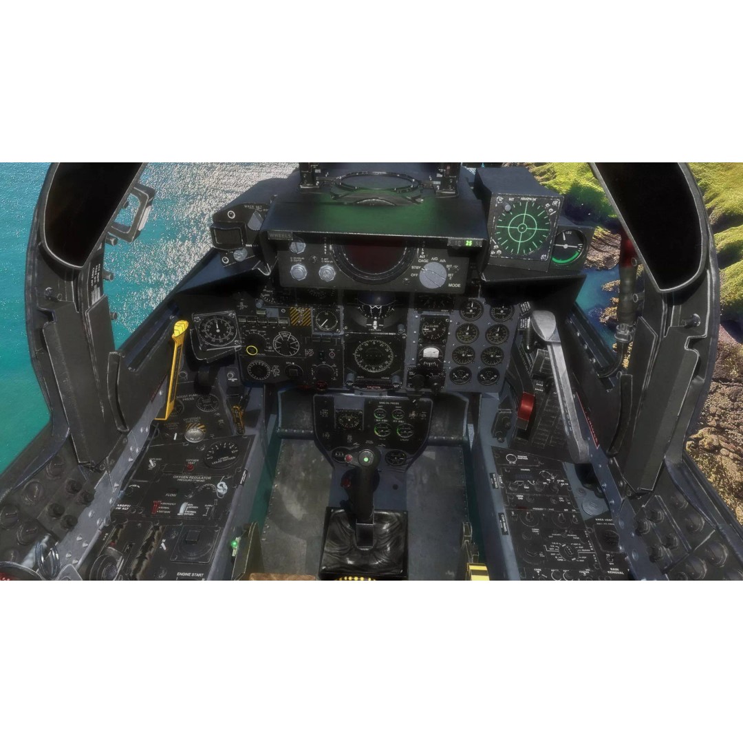 F4 Phantom 2 3D Model – Fully Rigged Low-Poly Game Asset, Blender - View 19