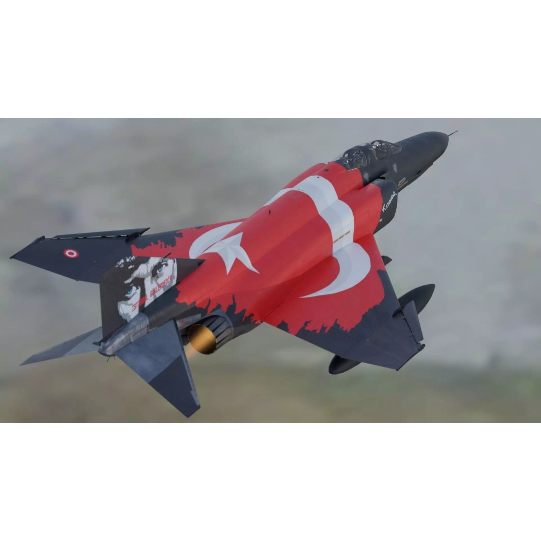 F4 Phantom 2 3D Model – Fully Rigged Low-Poly Game Asset, Blender - View 7