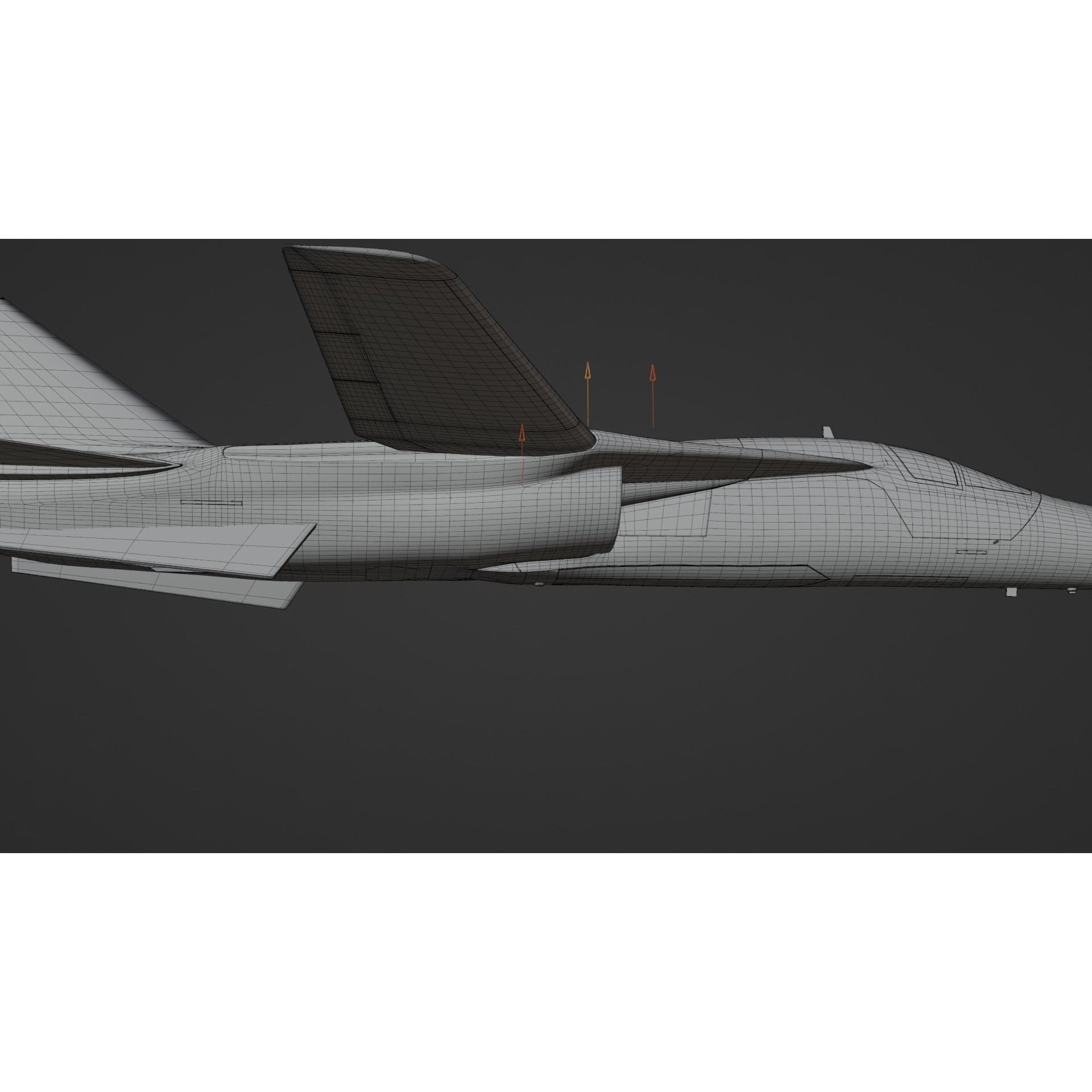General Dynamics F-111 Aardvark - Game-Ready 3D Model - View 17