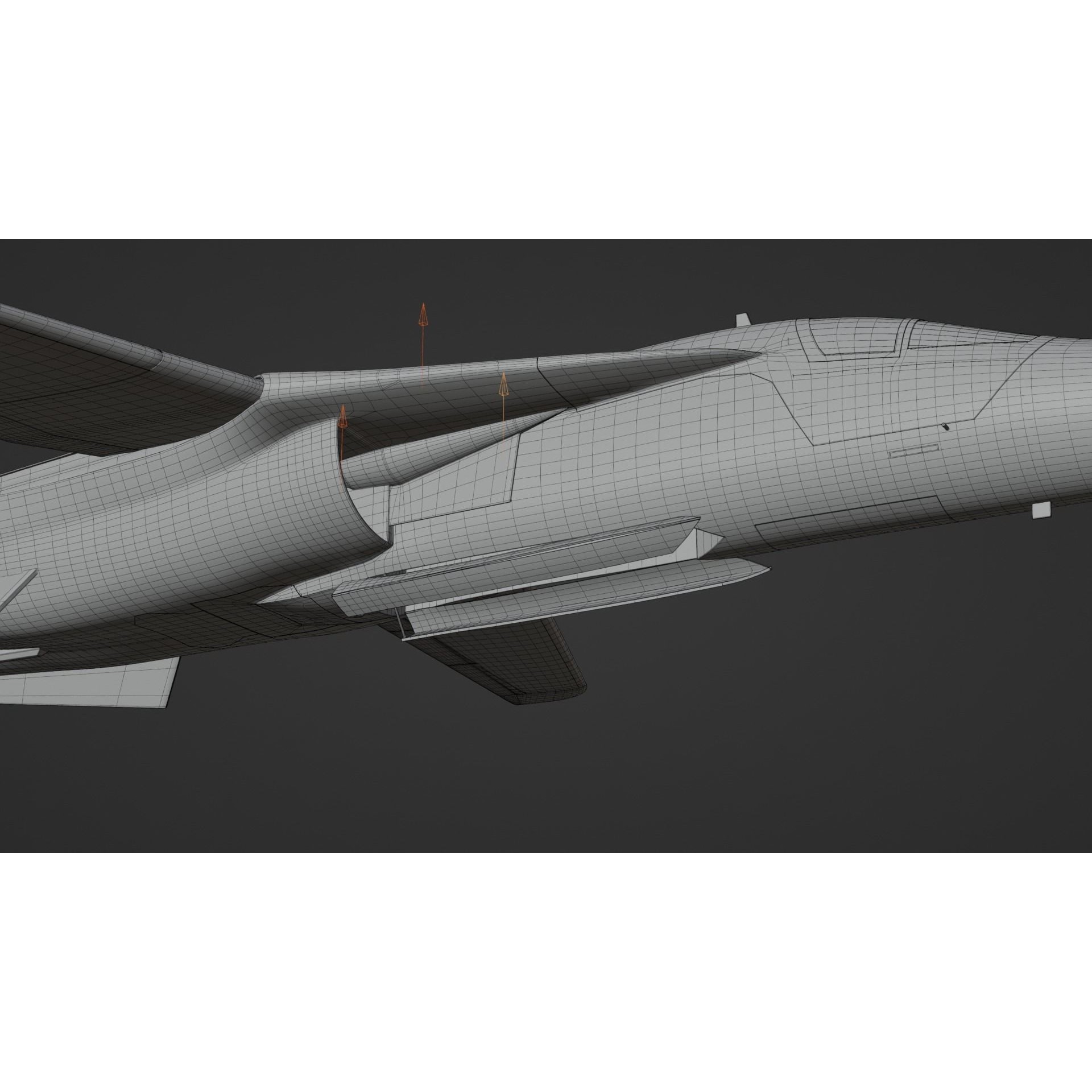General Dynamics F-111 Aardvark - Game-Ready 3D Model - View 20