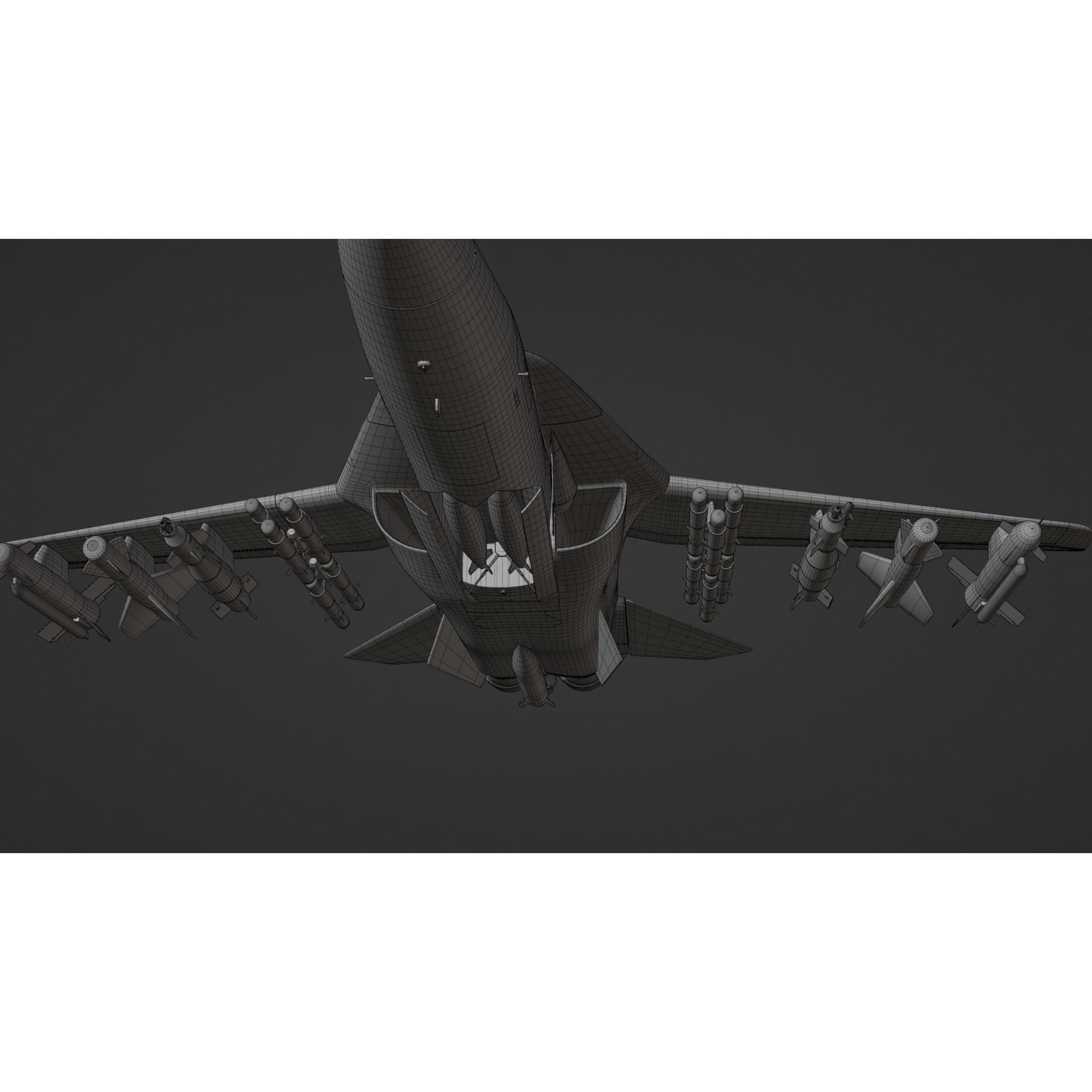 General Dynamics F-111 Aardvark - Game-Ready 3D Model - View 21