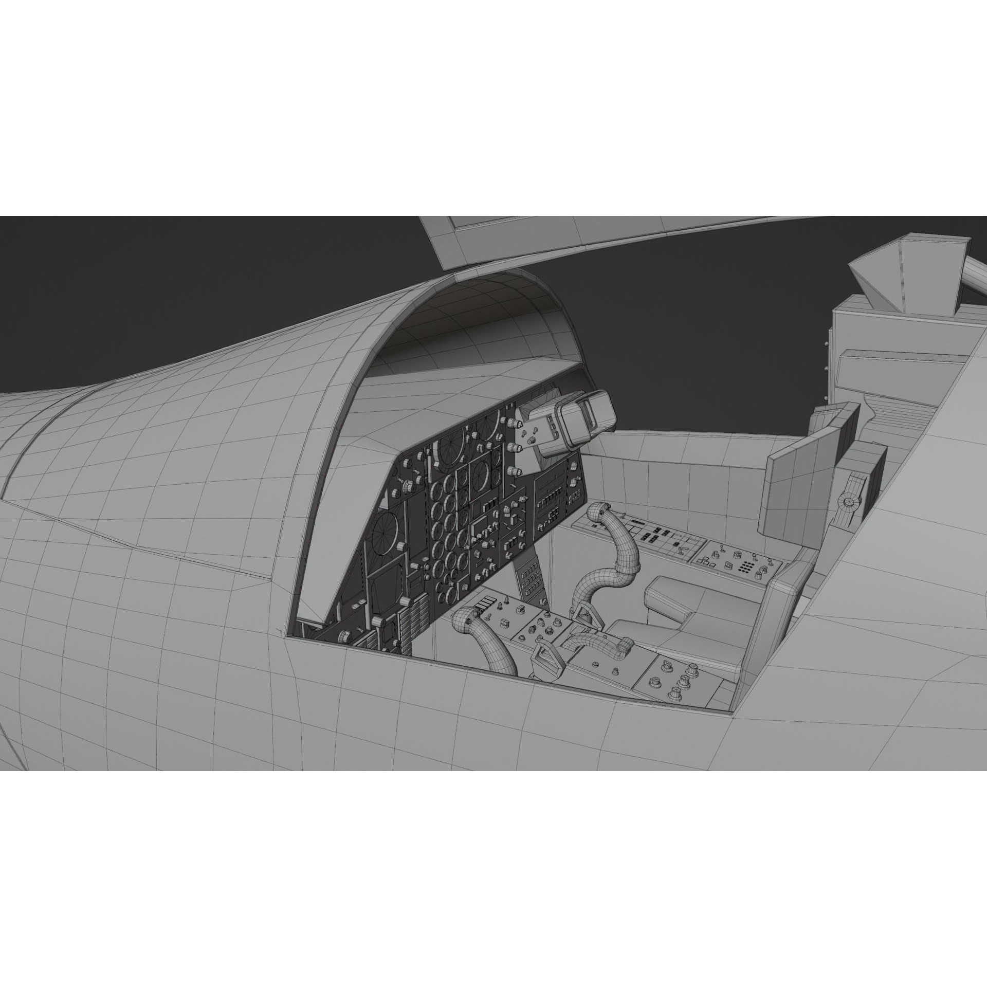 General Dynamics F-111 Aardvark - Game-Ready 3D Model - View 22