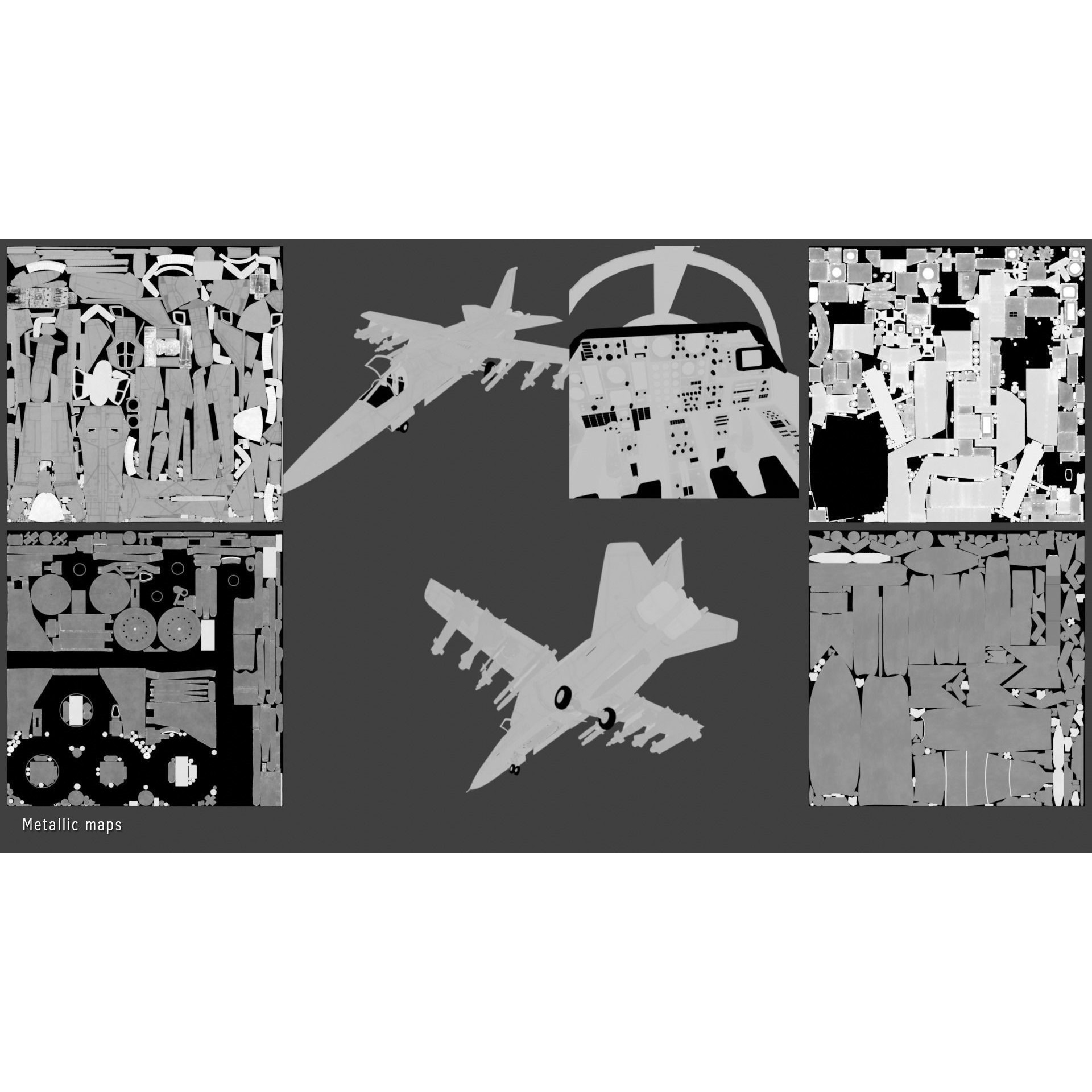 General Dynamics F-111 Aardvark - Game-Ready 3D Model - View 26