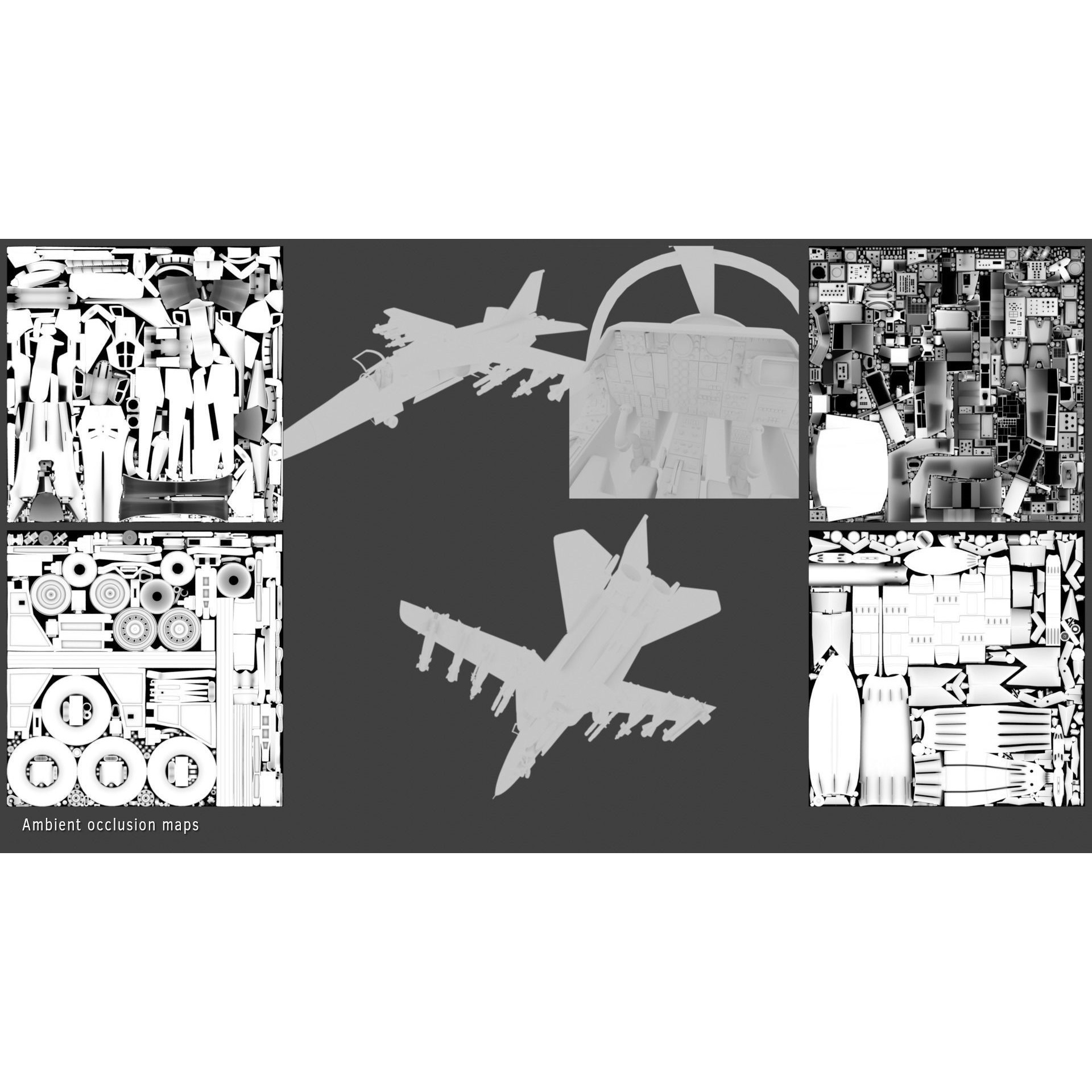 General Dynamics F-111 Aardvark - Game-Ready 3D Model - View 29