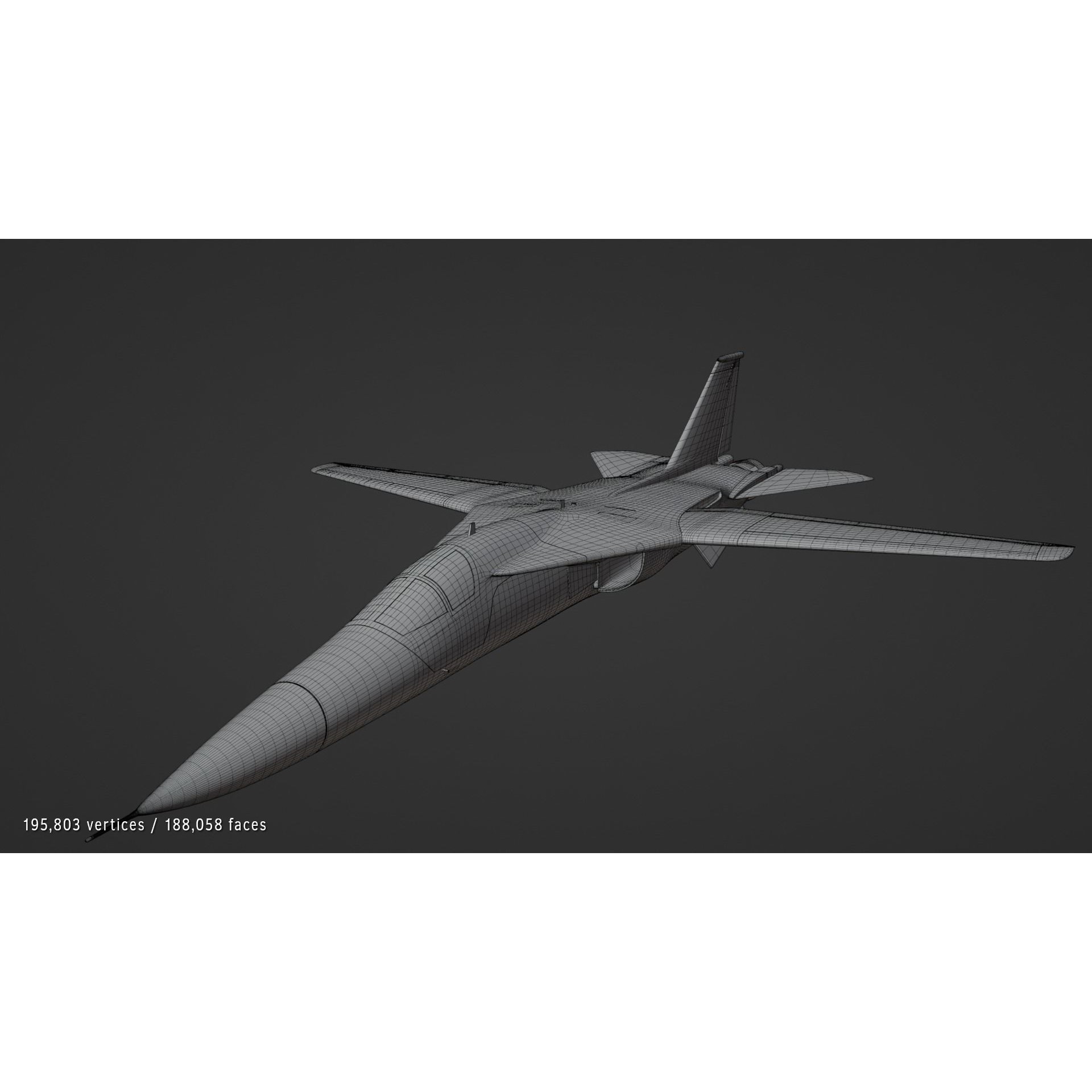 General Dynamics F-111 Aardvark - Game-Ready 3D Model - View 8