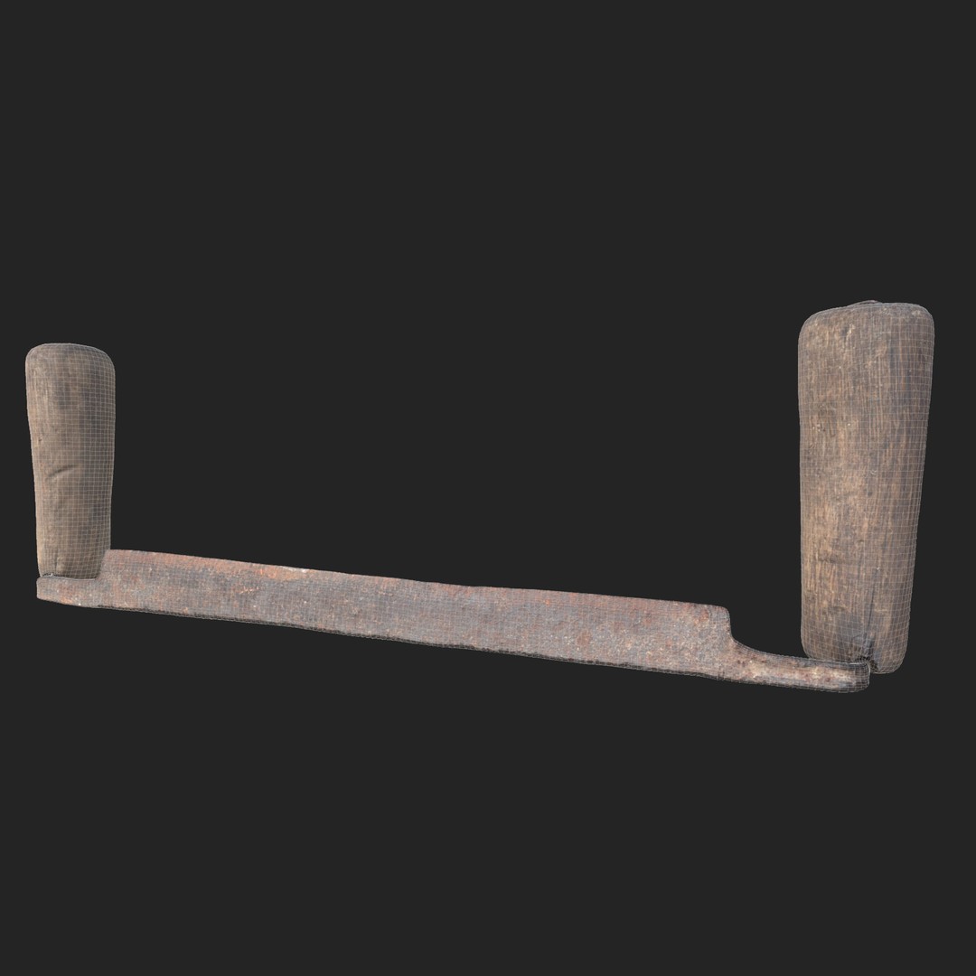 Planer Scraper 3D Model – Low Poly Game Ready Asset, FBX - View 12