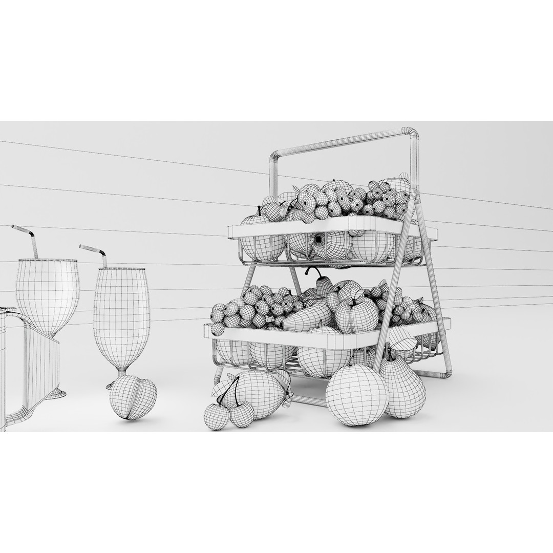 Juicer 3D Model – Low Poly PBR Asset, FBX Format