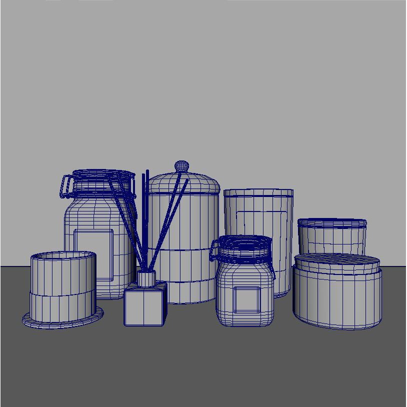 Living Candles 3D Model – Realistic PBR Textures, FBX & UV Mapped - View 4