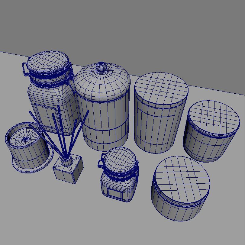 Living Candles 3D Model – Realistic PBR Textures, FBX & UV Mapped - View 7