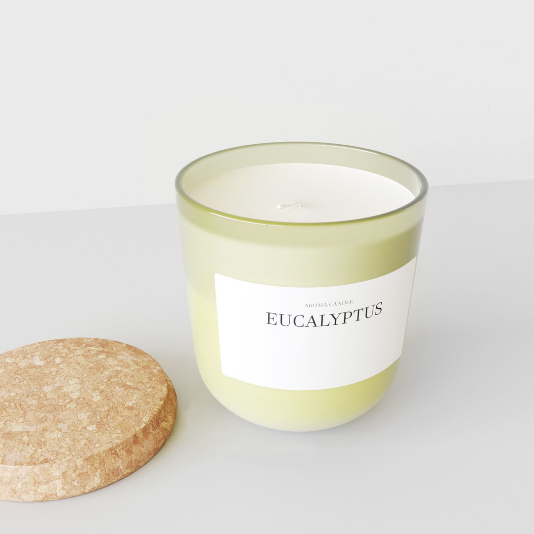 Living Candles 3D Model – Realistic PBR Textures, FBX & UV Mapped - View 8