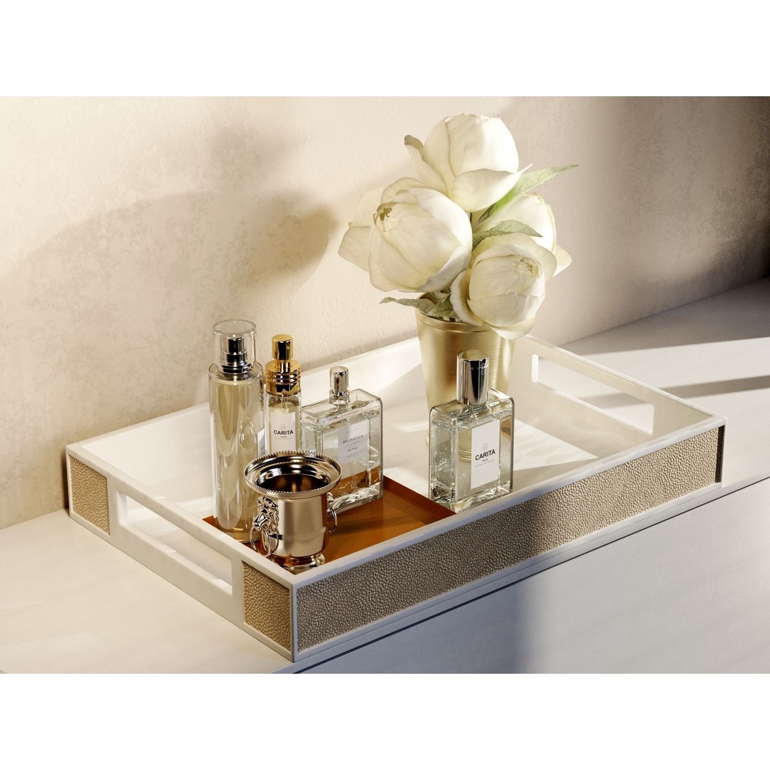 Composition Parfume Set 3D Model – High Poly Detailed Design, PBR Textures - View 3