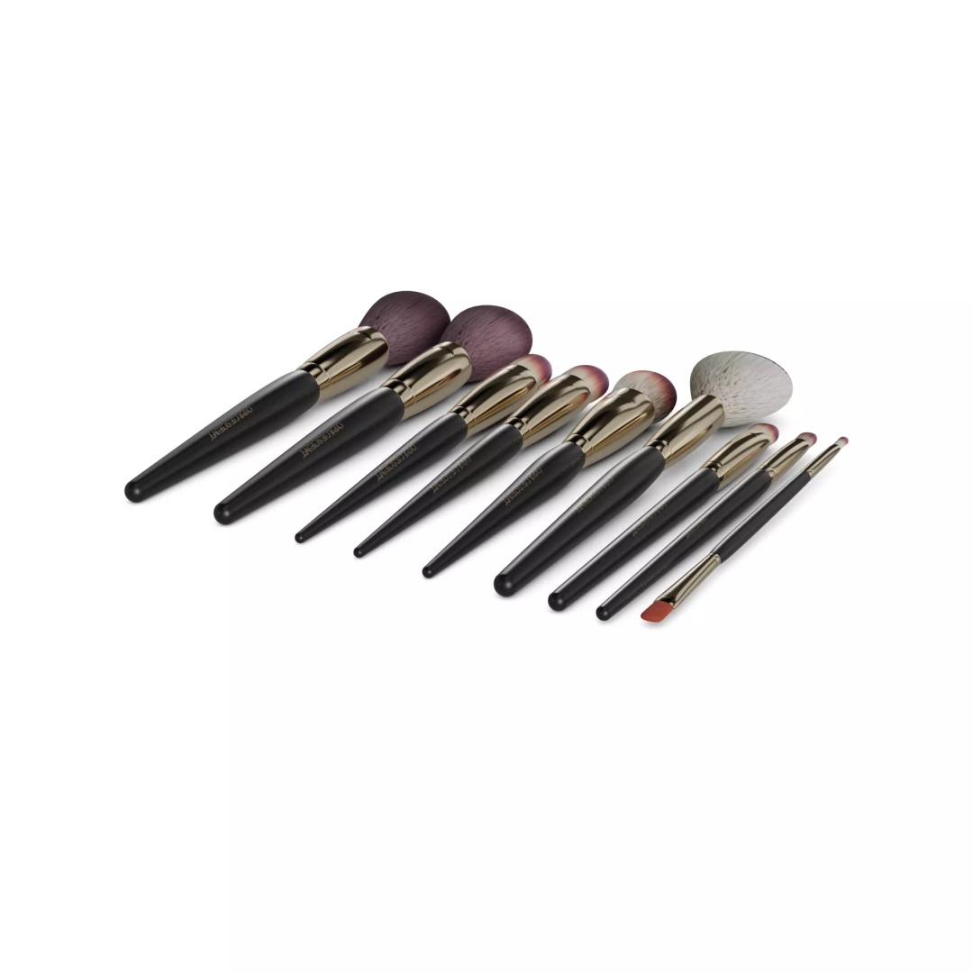 Makeup Brush Set 3D Model – Realistic Makeup Tools, FBX - View 2