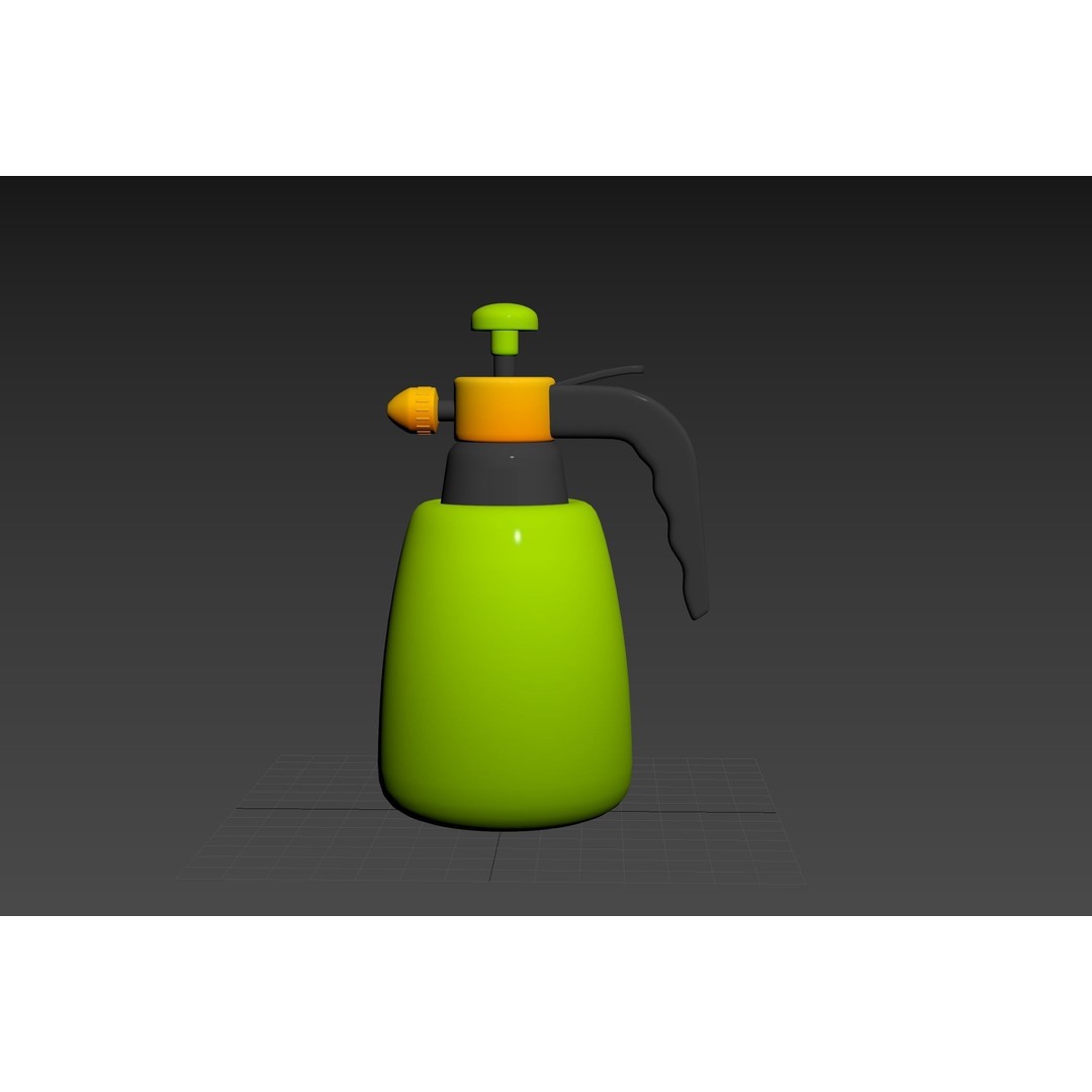 Garden Spray 3D Model – Clean Topology, PBR Textures, FBX & OBJ Formats - View 12