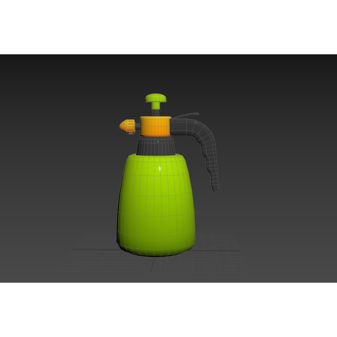 Garden Spray 3D Model – Clean Topology, PBR Textures, FBX & OBJ Formats - View 13