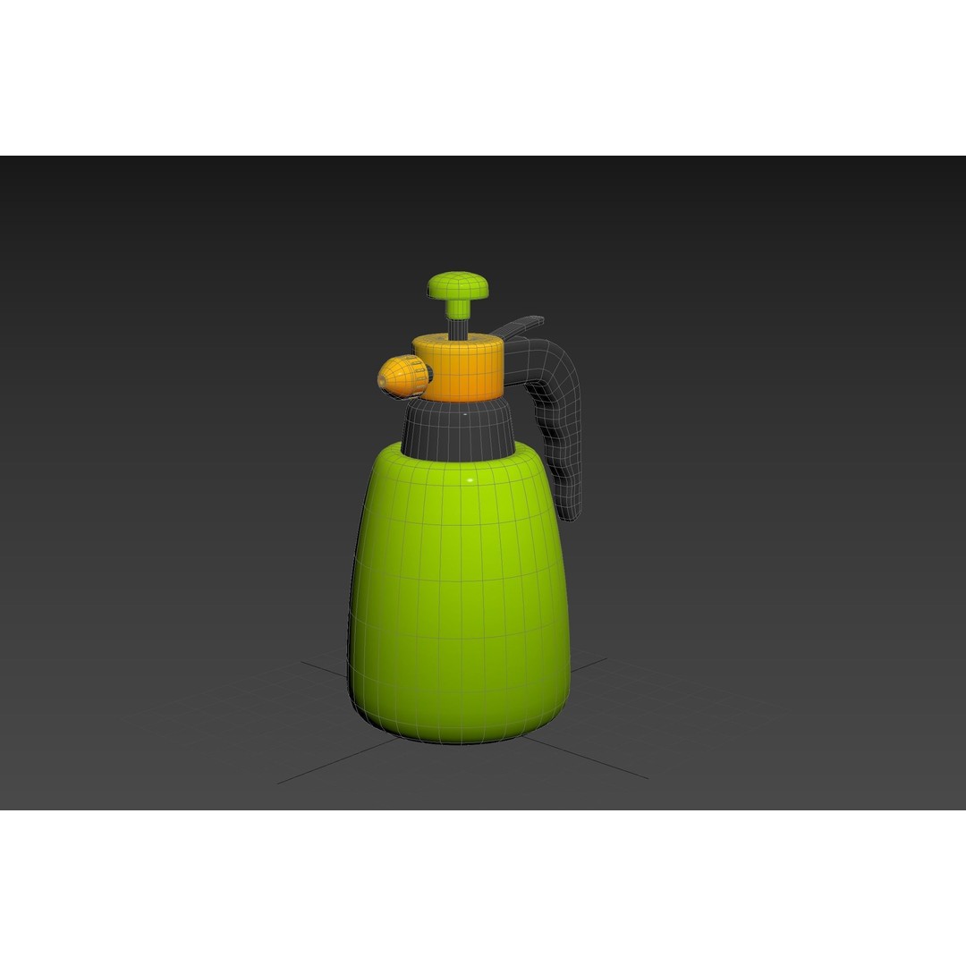 Garden Spray 3D Model – Clean Topology, PBR Textures, FBX & OBJ Formats - View 15