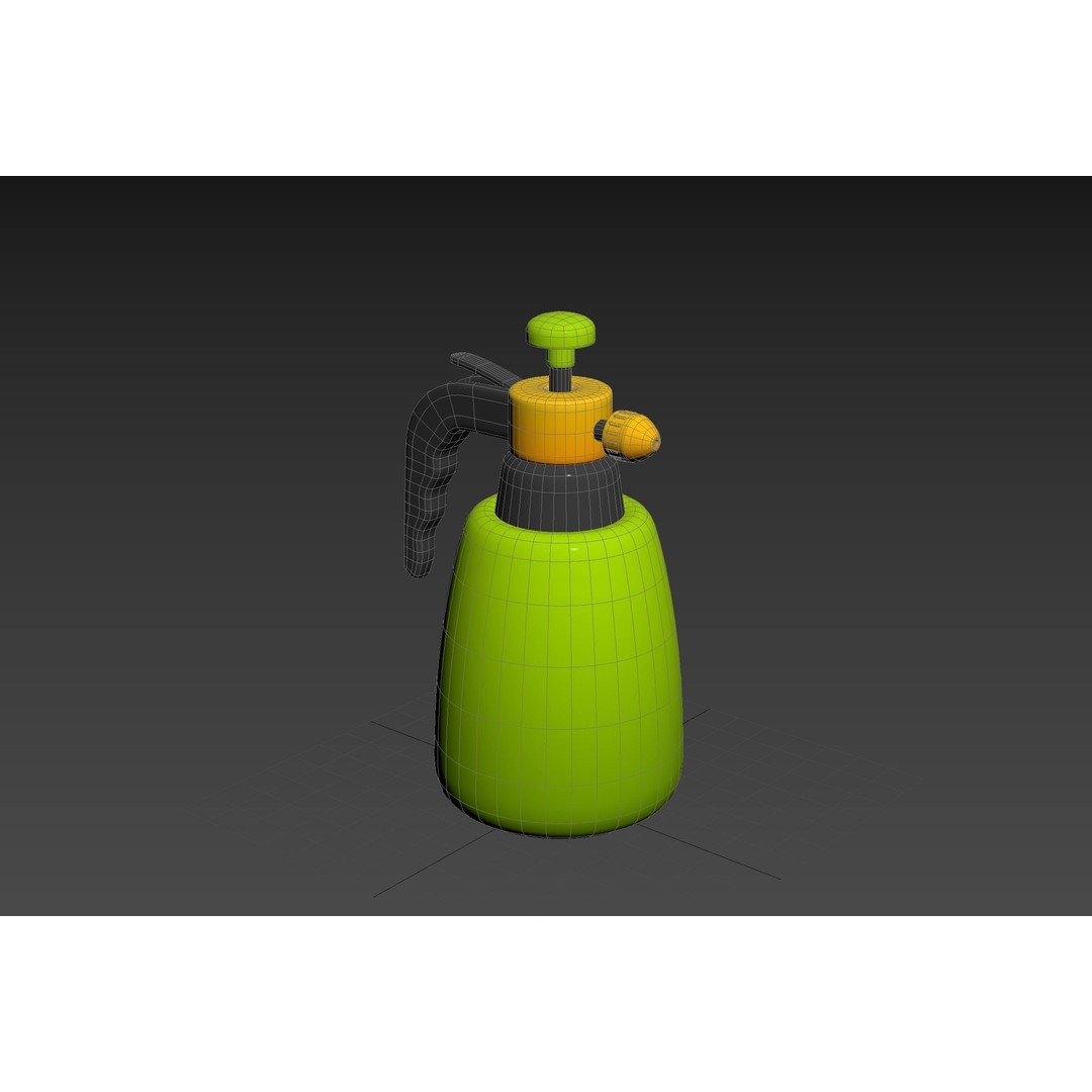 Garden Spray 3D Model – Clean Topology, PBR Textures, FBX & OBJ Formats - View 17