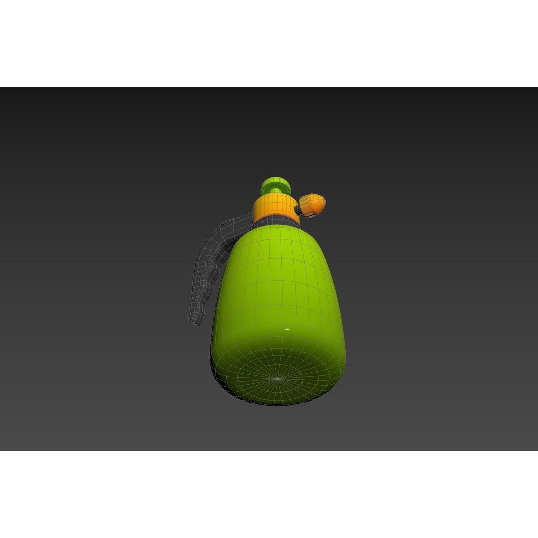 Garden Spray 3D Model – Clean Topology, PBR Textures, FBX & OBJ Formats - View 18