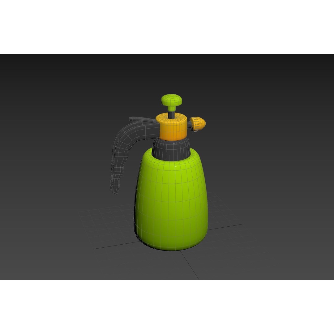 Garden Spray 3D Model – Clean Topology, PBR Textures, FBX & OBJ Formats - View 19