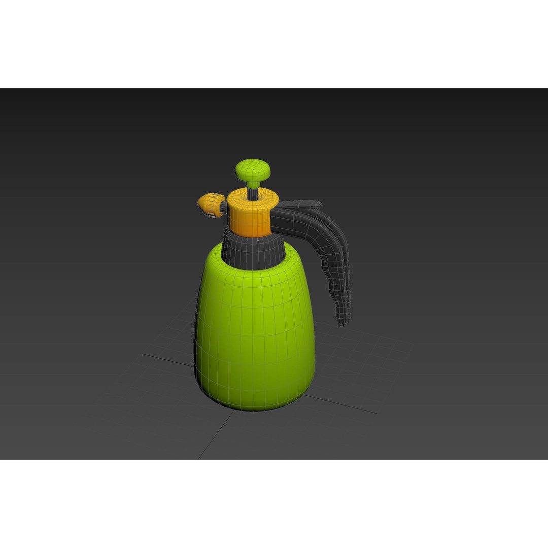 Garden Spray 3D Model – Clean Topology, PBR Textures, FBX & OBJ Formats - View 20