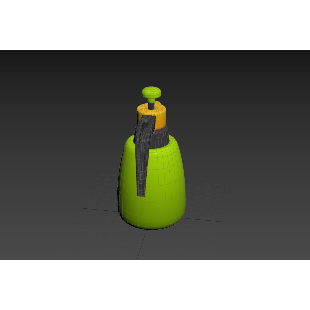 Garden Spray 3D Model – Clean Topology, PBR Textures, FBX & OBJ Formats - View 21