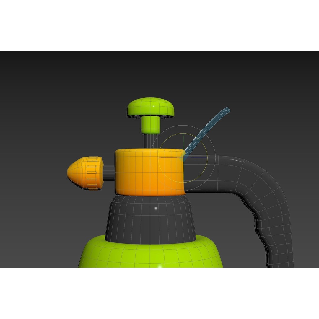 Garden Spray 3D Model – Clean Topology, PBR Textures, FBX & OBJ Formats - View 23