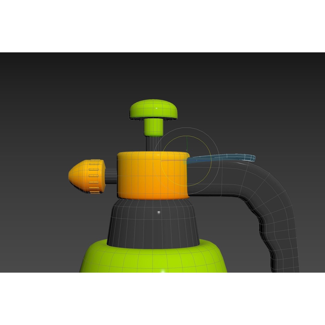 Garden Spray 3D Model – Clean Topology, PBR Textures, FBX & OBJ Formats - View 24