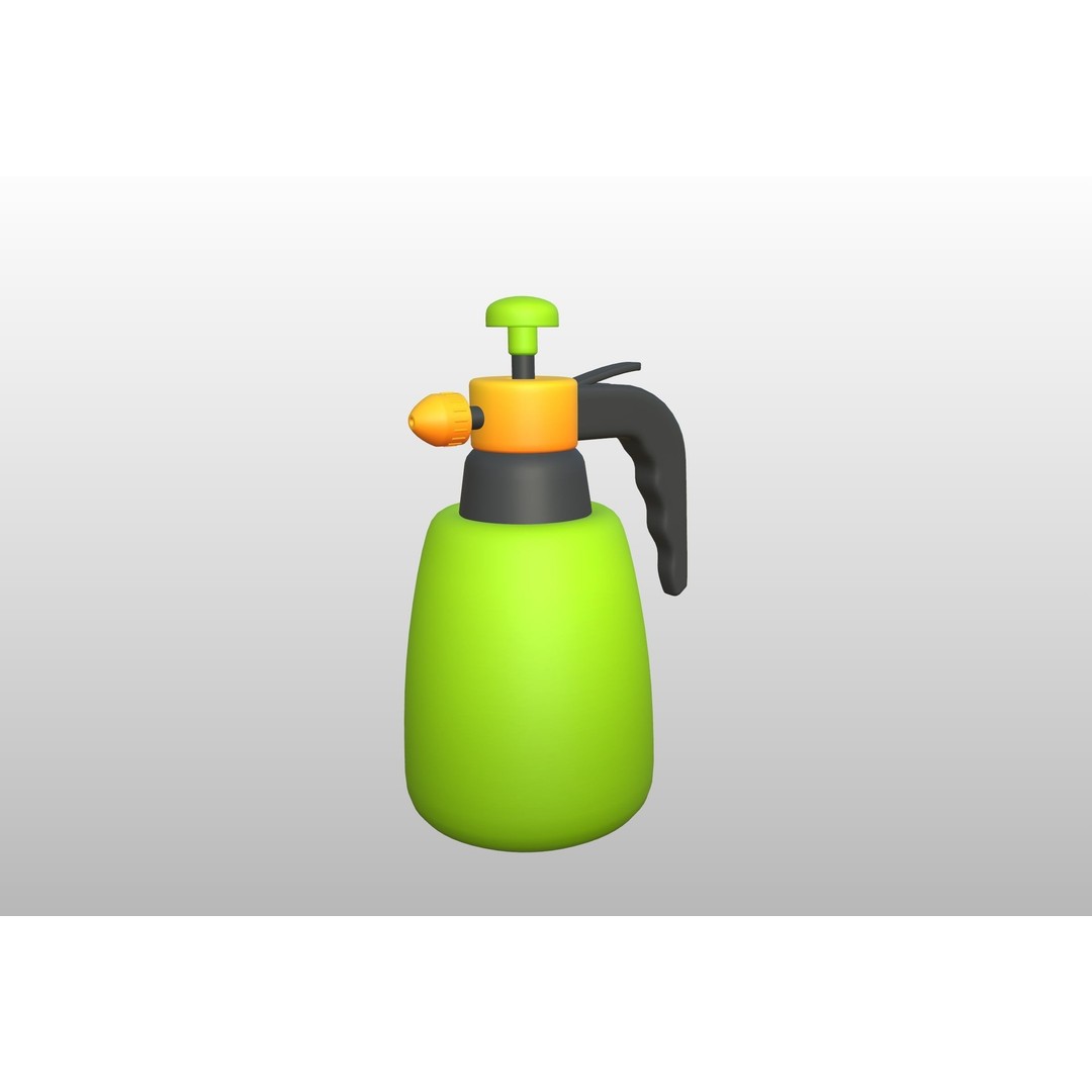 Garden Spray 3D Model – Clean Topology, PBR Textures, FBX & OBJ Formats - View 26