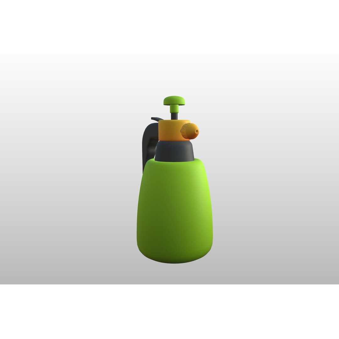 Garden Spray 3D Model – Clean Topology, PBR Textures, FBX & OBJ Formats - View 28
