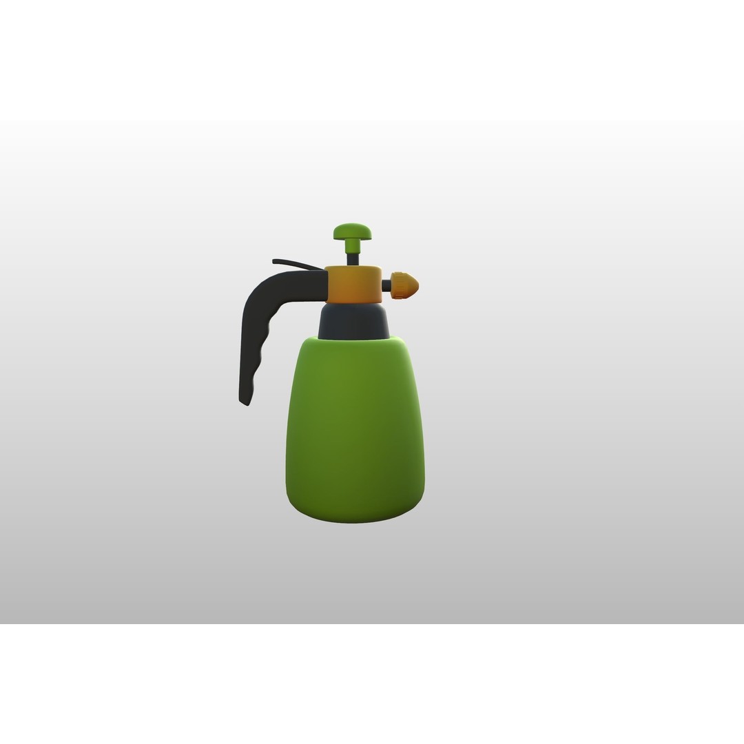 Garden Spray 3D Model – Clean Topology, PBR Textures, FBX & OBJ Formats - View 29