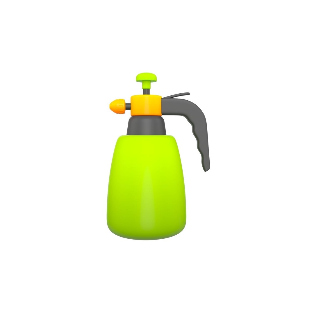 Garden Spray 3D Model – Clean Topology, PBR Textures, FBX & OBJ Formats - View 3