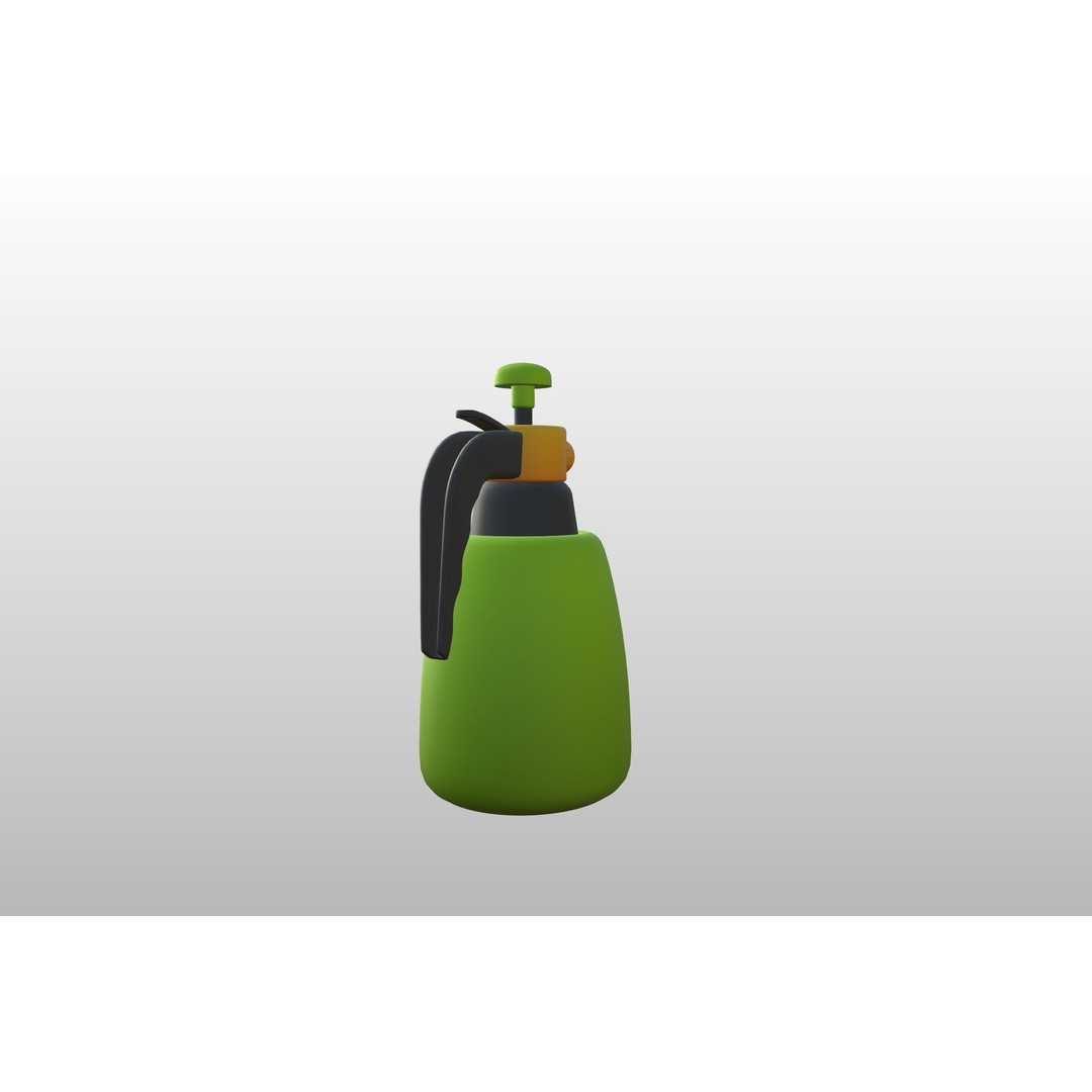 Garden Spray 3D Model – Clean Topology, PBR Textures, FBX & OBJ Formats - View 31