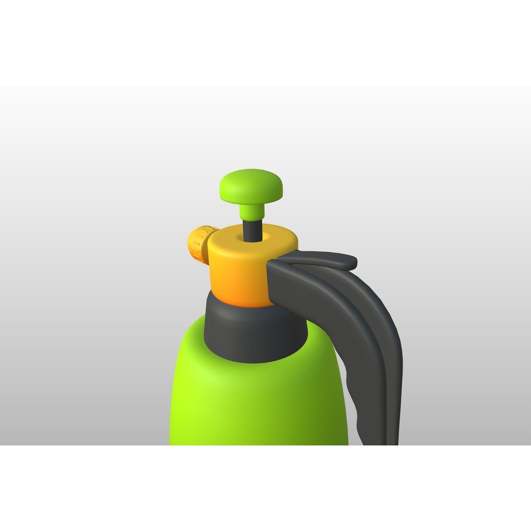 Garden Spray 3D Model – Clean Topology, PBR Textures, FBX & OBJ Formats - View 35