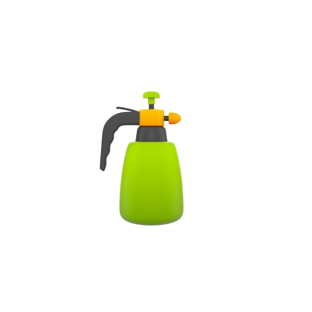 Garden Spray 3D Model – Clean Topology, PBR Textures, FBX & OBJ Formats - View 6