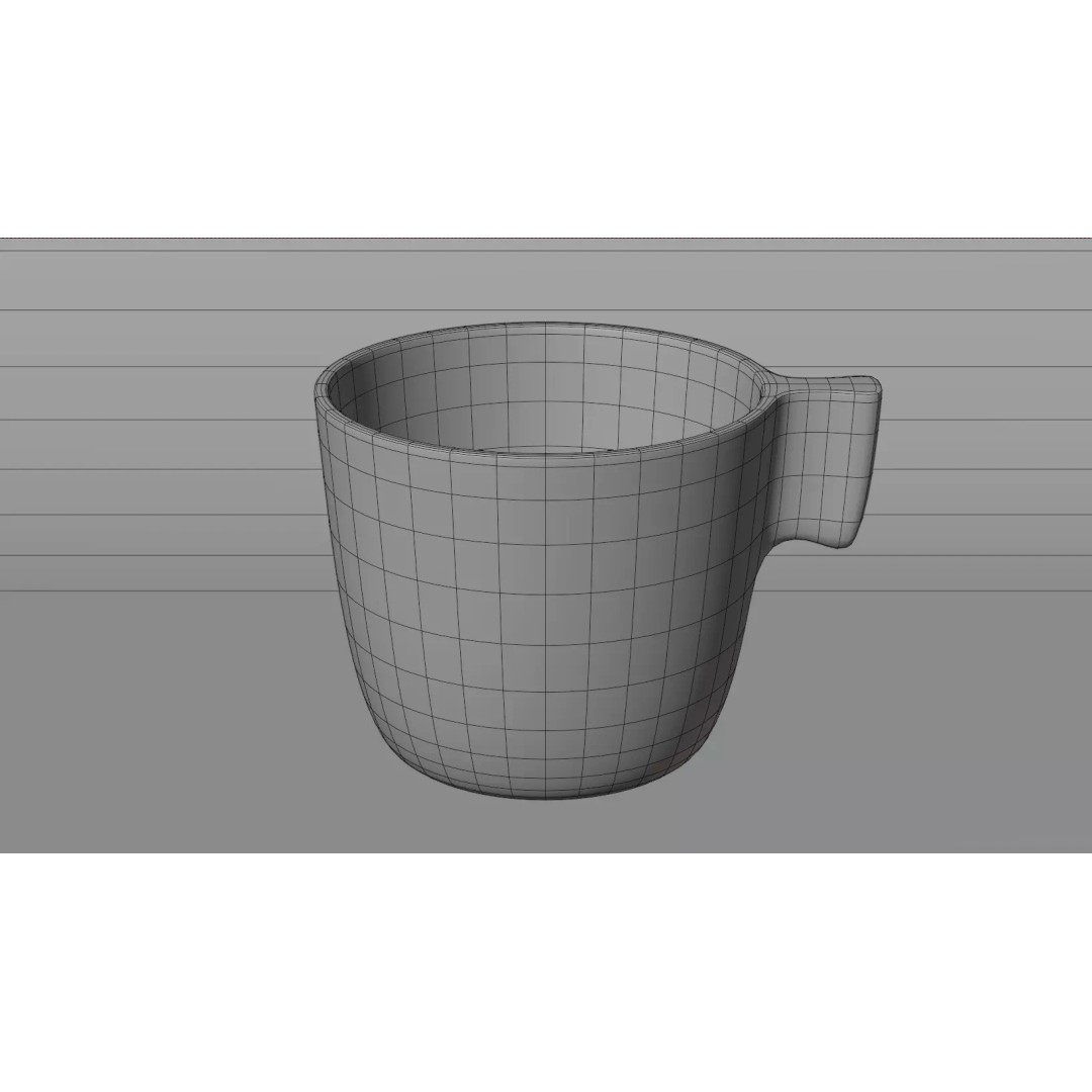 Glass Cup 3D Model – High-Quality Kitchenware Asset, PBR Textures - View 18