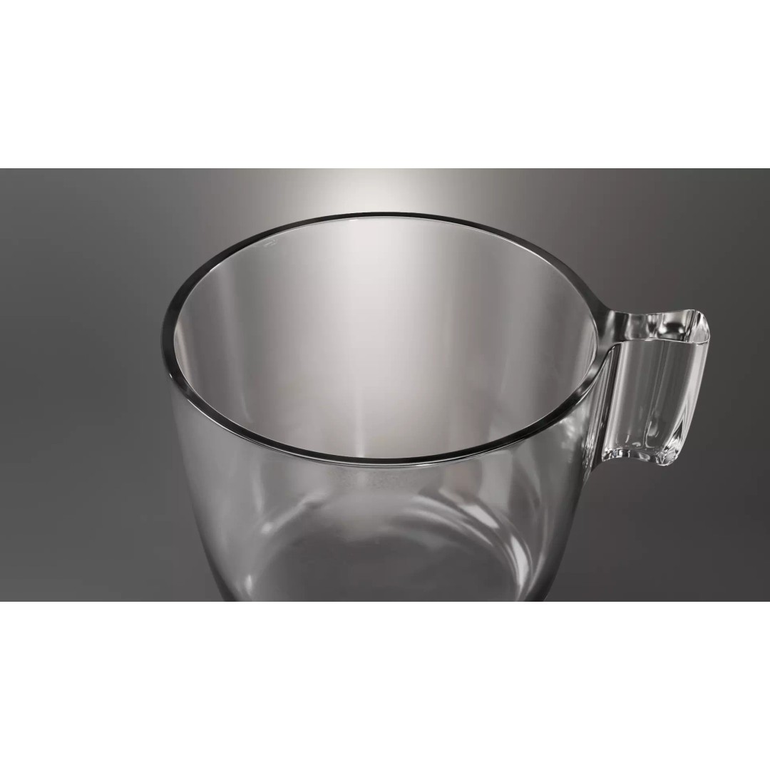 Glass Cup 3D Model – High-Quality Kitchenware Asset, PBR Textures - View 6