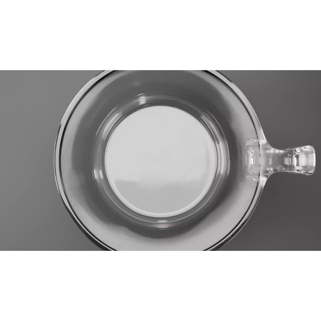 Glass Cup 3D Model – High-Quality Kitchenware Asset, PBR Textures - View 8