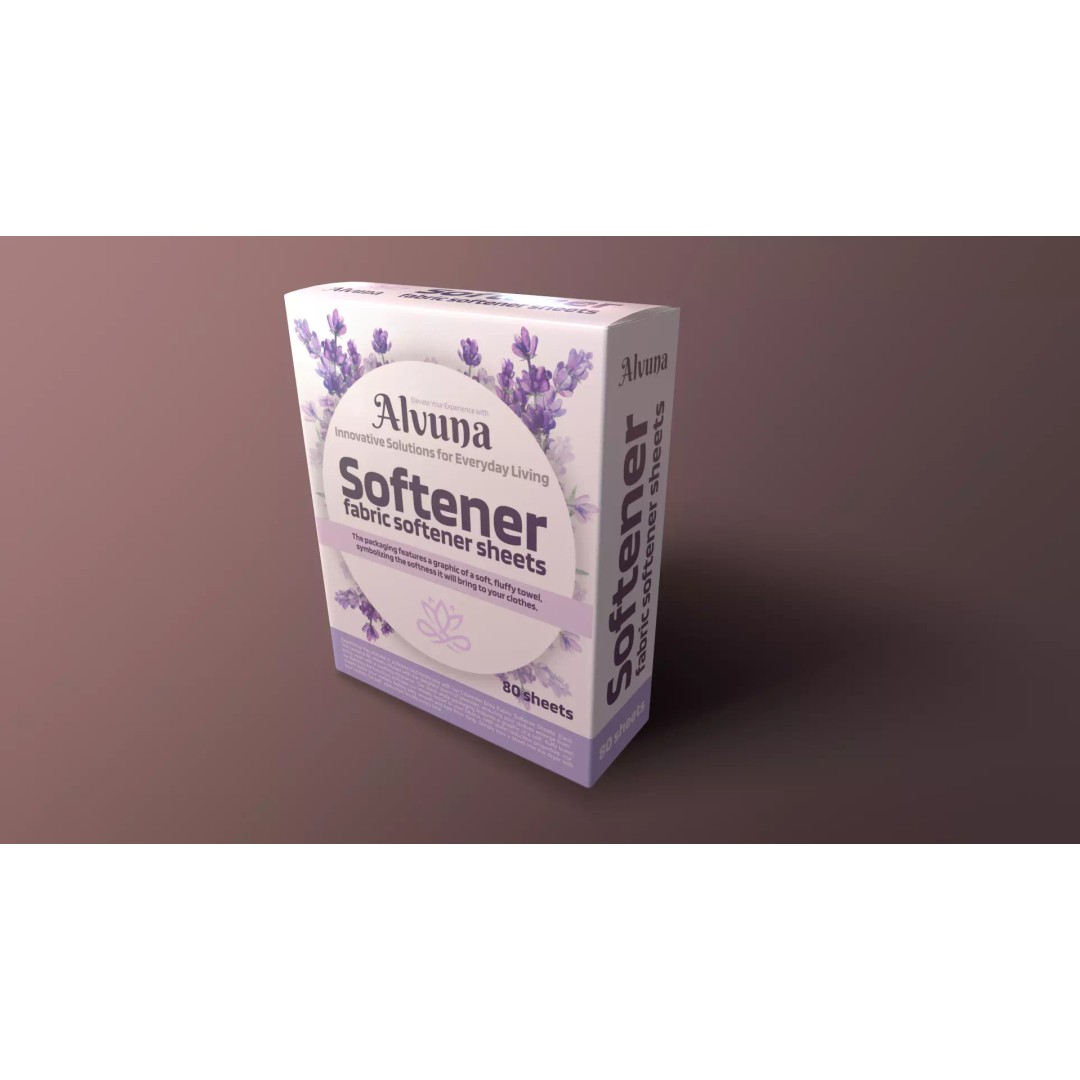 Lavender Fabric Softener Sheets 3D Model – Low Poly PBR Asset, FBX - View 2