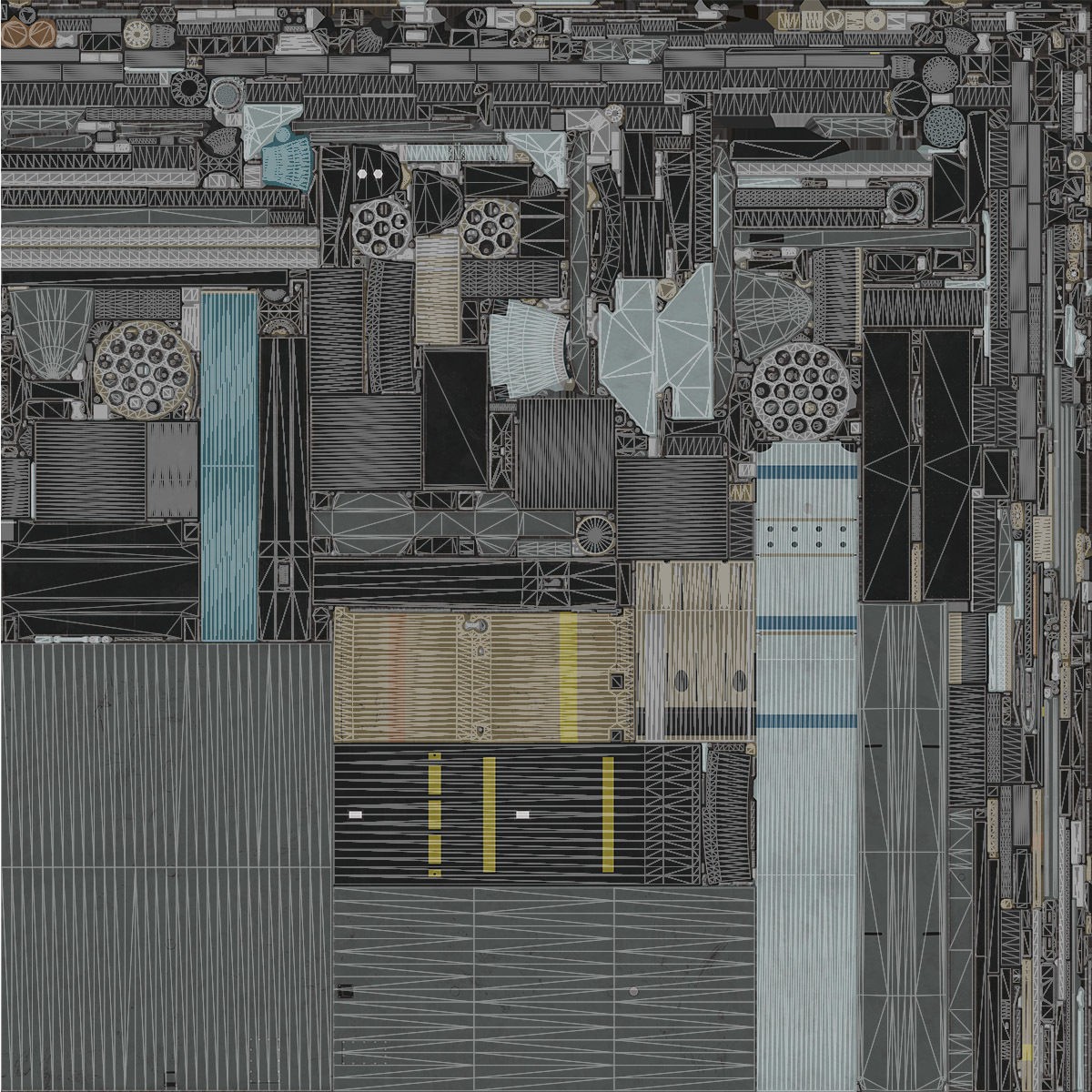 AH-64 Apache - Low-Poly Game-Ready 3D Model