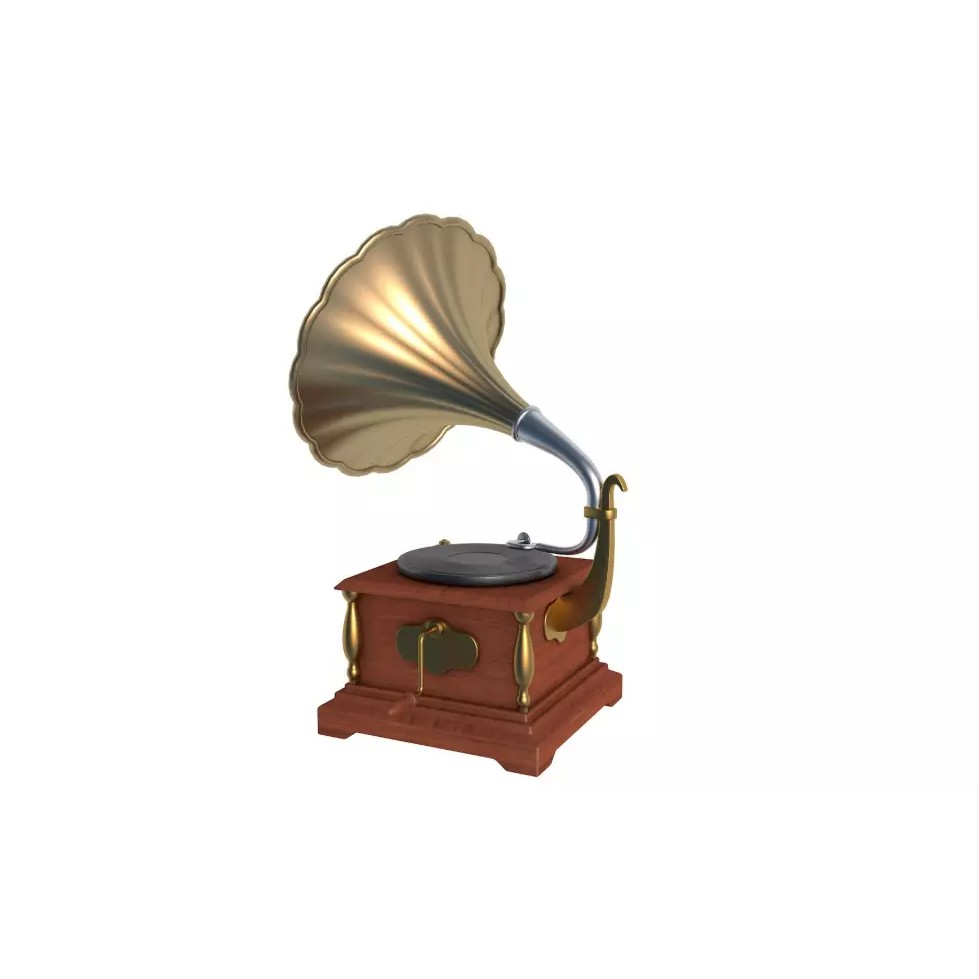 Vintage Home Devices 3D Model – Retro Collection, FBX, OBJ, PBR - View 14