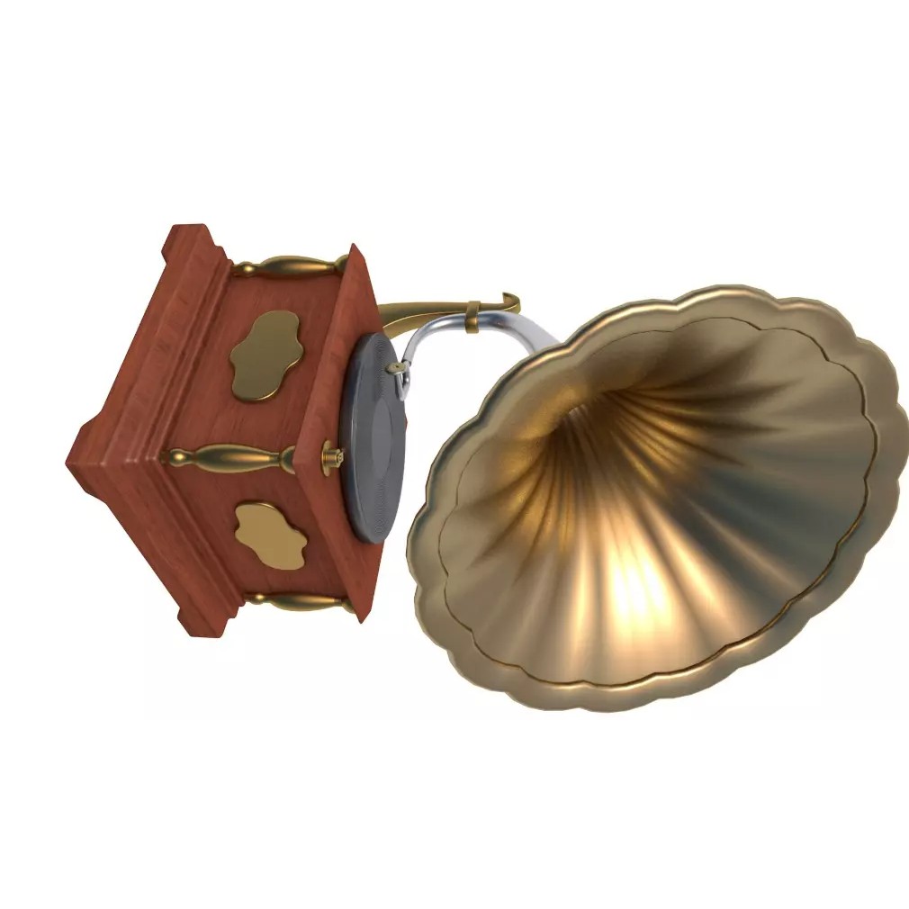 Vintage Home Devices 3D Model – Retro Collection, FBX, OBJ, PBR - View 16