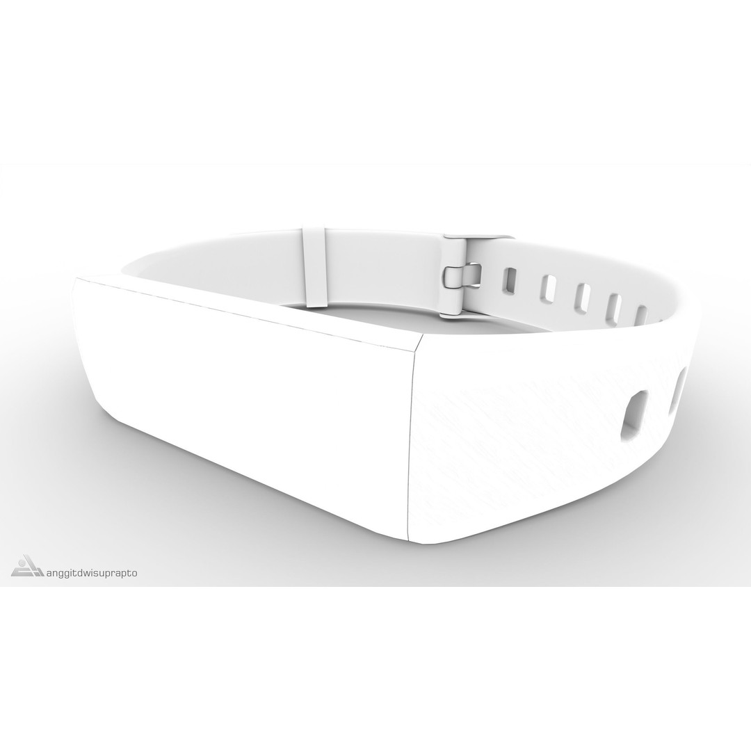 Fitness Tracker 3D Model – Low Poly PBR Asset, FBX