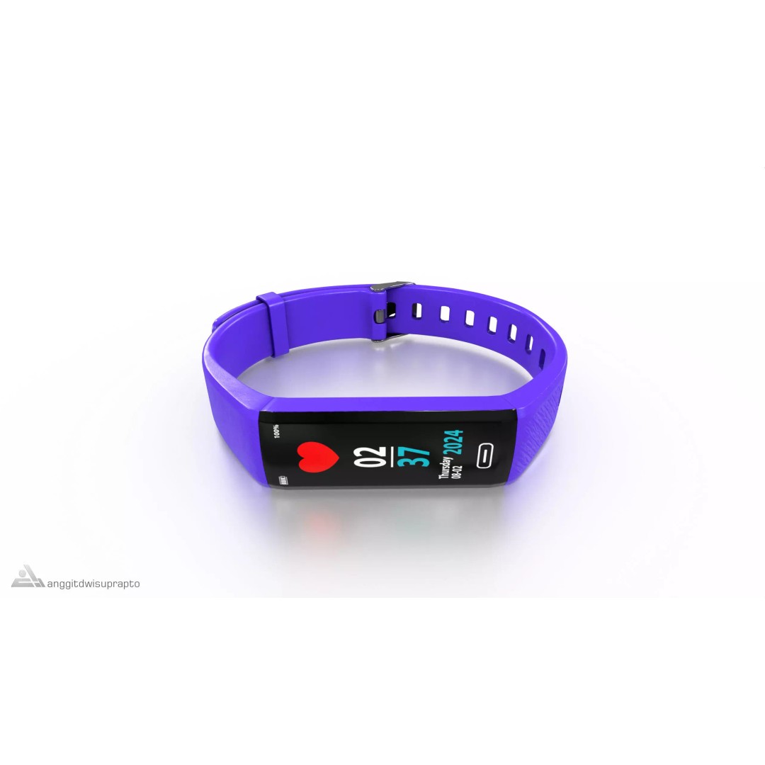 Fitness Tracker 3D Model – Low Poly PBR Asset, FBX - View 2