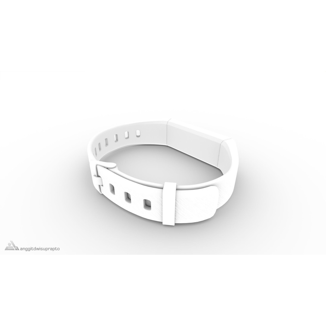 Fitness Tracker 3D Model – Low Poly PBR Asset, FBX - View 20