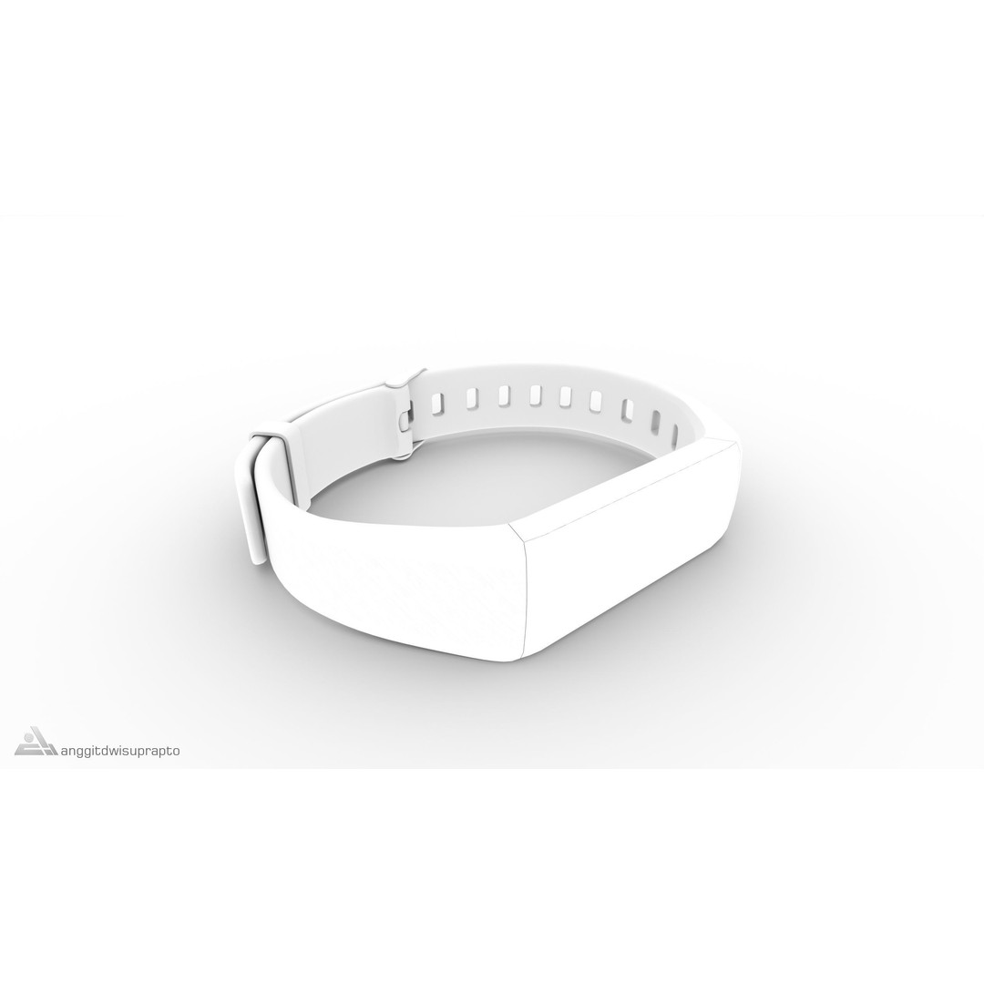 Fitness Tracker 3D Model – Low Poly PBR Asset, FBX - View 22