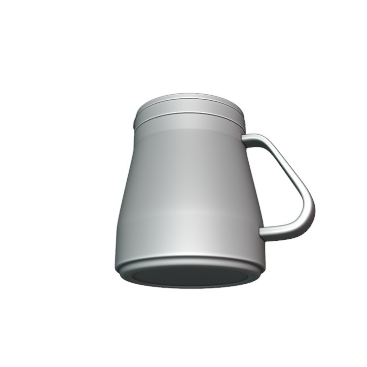 Travel Water Mug 3D Model – Photorealistic PBR Asset, Blender, FBX - View 12