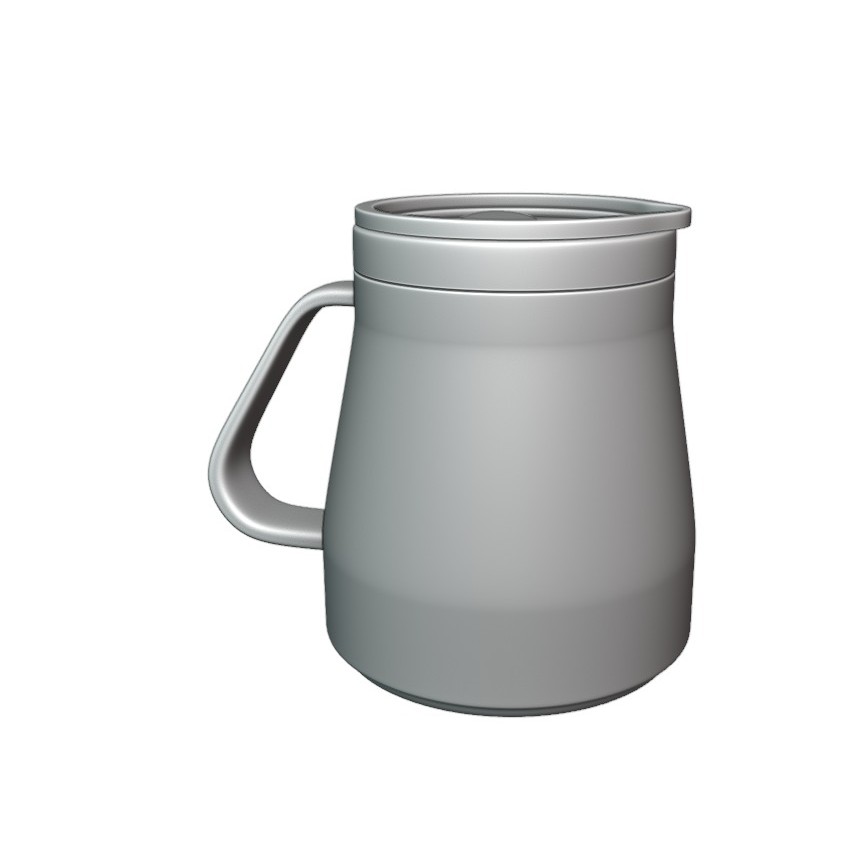 Travel Water Mug 3D Model – Photorealistic PBR Asset, Blender, FBX - View 16