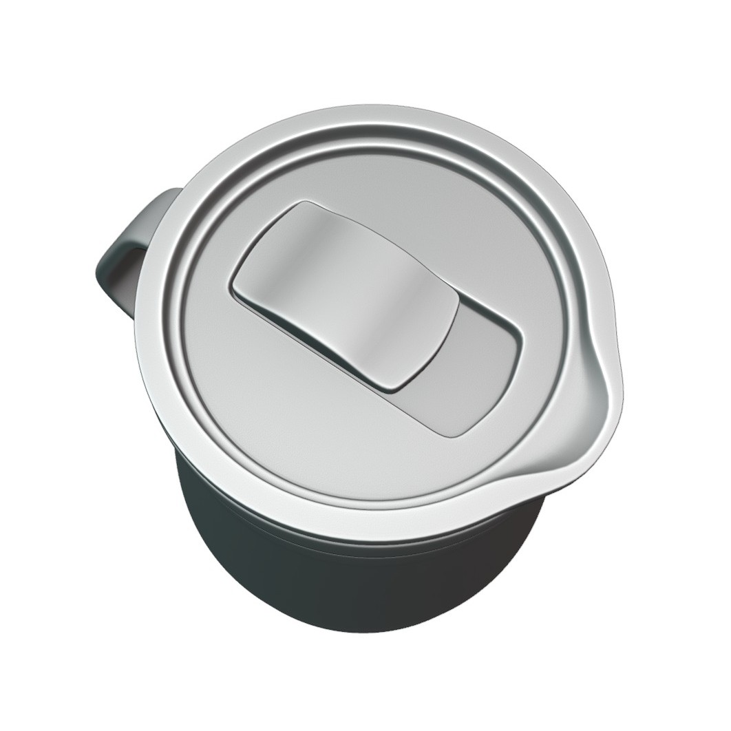 Travel Water Mug 3D Model – Photorealistic PBR Asset, Blender, FBX - View 9