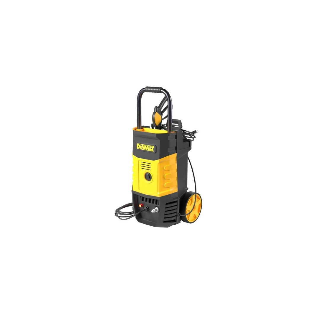 Pressure Washer 3D Model – Low Poly PBR Asset, FBX, OBJ, Blender - View 3